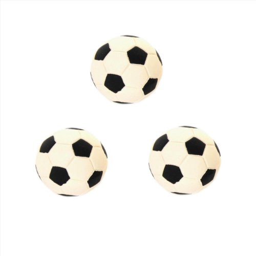 Mushroom & Co Lanco Catch y Mascota Fetch Juguete de fútbol (Juego de 3), Ideal para Perros pequeños