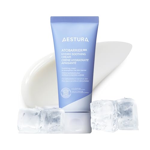 AESTURA ATOBARRIER365 HYDRO SOOTHING CREAM | Leichte Gel-Creme | Gesichtsfeuchtigkeitscreme für fettige und empfindliche Haut | Dermatologisch getestet | 60mL
