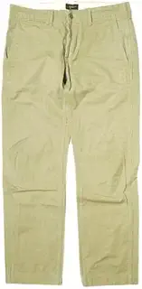 Stevenson Overall Co. スティーブンソンオーバーオール 日本製 Hilts 963-OXK スリムチノパンツ 33 KHAKI ボタンフライ ボトムス