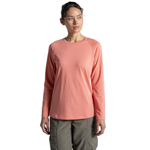Craghoppers Damen NosiLife Nour Langarm-T-Shirt, geruchshemmend, Wandertop