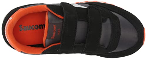 Saucony Scarpa Junior Black/Gray/Orange, 28