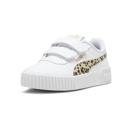 PUMA Toddler Girls Carina 2.0 Animal Update V Slip On Sneakers Shoes Casual - White2