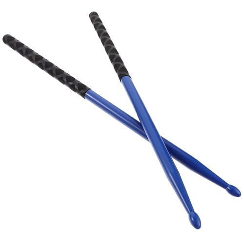 Baquetas Nylon 5A con Mango Antideslizante Azul 3 Pares miniatura 1