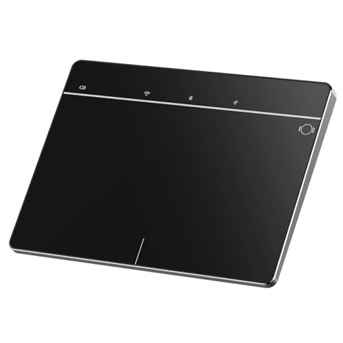 Homiguar Wireless Bluetooth Trackpad for Windows 10 & 11, 3-in-1 Connectivity Modes,High Precision...