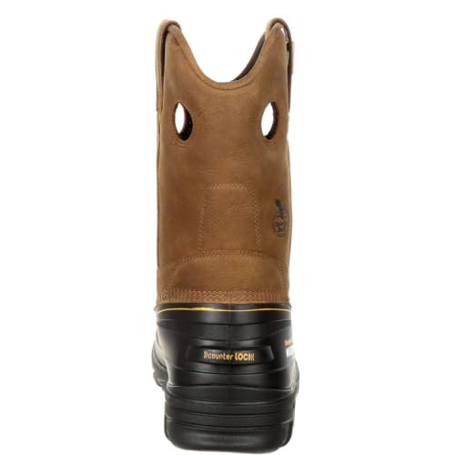 Image of Georgia Boot Men's Muddog Steel Toe Waterproof Wellington Boots