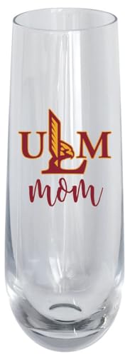 Copa tipo flute sin tallo 10 oz diseño Mom 4-Pack