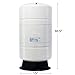 iSpring T20M 20 Gallon Pre-Pressurized Tank for Reverse Osmosis (RO) Systems with 14 gallons of Water Storage Capacity, White