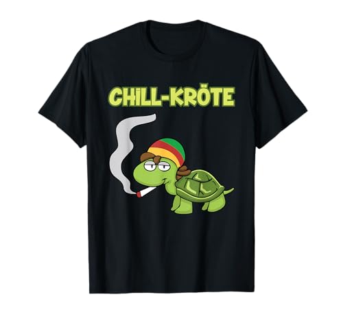 Chillkröte Tortuga fumando hierba Marihuana cannabis Kiffer Camiseta