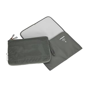 LÄSSIG Baby Windeltasche mit Wickelunterlage für unterwegs/Casual Changing Organizer olive