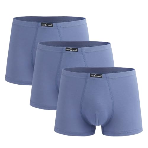 Mens Comfortsoft Underwear Fashion Wicking Breathable Lightweight Boxer Sexy Cool Comfortflexible Boxer Briefs 3-Pack