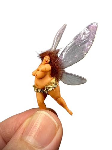 Figurine de fée Jezzabelle miniature 30 mm statuette fantastique peinte à la main