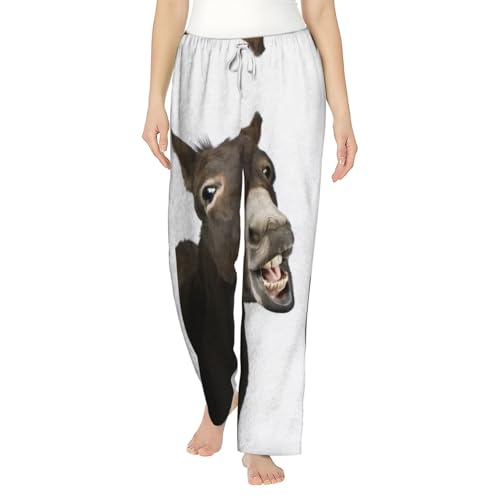 Pantalon de pyjama en flanelle femme anti-boulochage pour éliminer l'inconfort la nuit