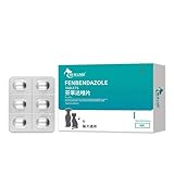 Wurmkur Katze | Wurmkur Hund | 6 Kapseln Haustier Entwurmungstabletten für Hunde und Katzen Innere Entwurmung