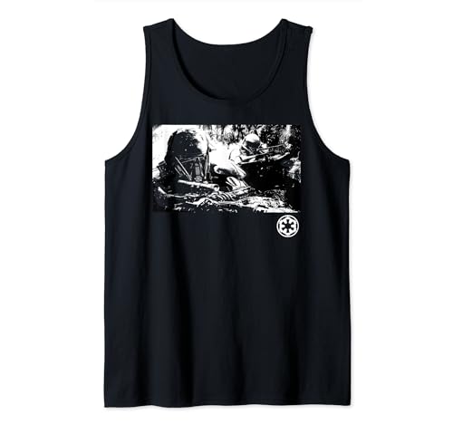 Débardeur Star Wars Death Trooper noir et blanc pour fan de science-fiction