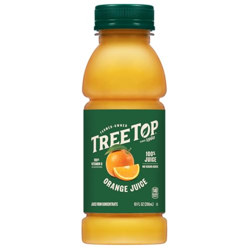 Tree Top 100% Orange Juice 10 fluid ounce bottles pack of 24