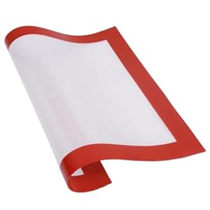 2 Pcs Silicone Baking Mat Pastry Mat Baking Tray Pad Microwave Safe Biscuit Mats Restaurant/bar Equipment Kitchen Baking Mat Non-stick Baking Mat Cooking Mat Thicken Liner Mat