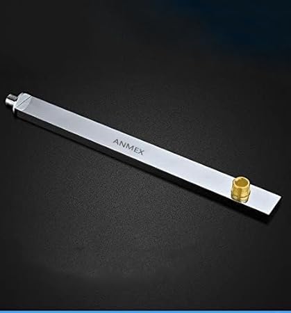 ANMEX EXTRA HEAVY (PREMIUM) Shower Arm Rod With Brass Thread For Shower Head Rectangular Shaped (24inch (24