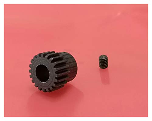 TMP1105 0.5M Gears 20T 3/4/5/6mm Hole Steel 775 DC Motor Shaft Metal Alloy Spindle Gear (Hole Diameter : 5mm, Number of Teeth : 20 Teeth)