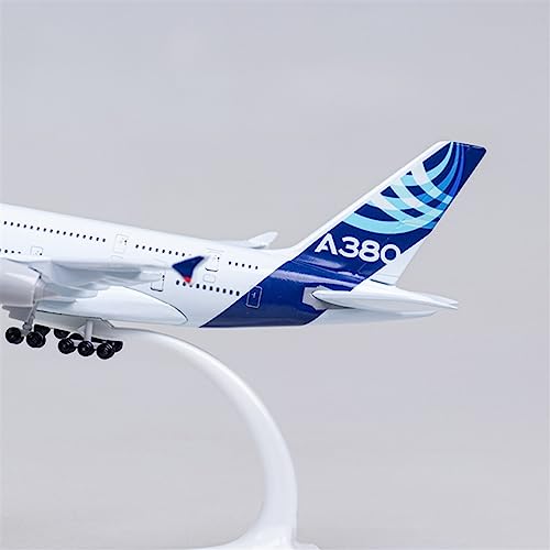 Avión de colección A380 Prototype miniatura de metal para salón 7