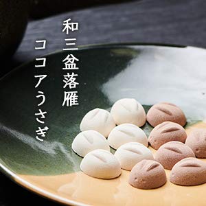 Amazon | 干菓子 落雁「ココアうさぎ」【創作菓子 悠】【和菓子】【和
