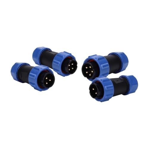 Conector industrial resistente agua y fuego SP21 3 núcleos miniatura 1