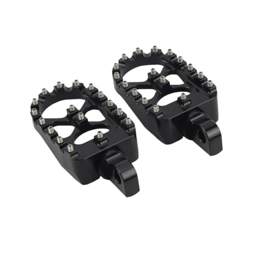 Cale-pied motocross pivotant à large plateforme pour Fat Bob
