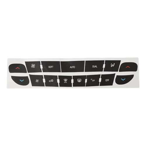 Autocollant pour bouton de lève-vitre de voiture Megane Scenic-III pour rénovation habitacle