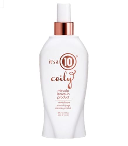 Its A 10 Haircare Coily Collection Miracle Leave-In 10 Ounce Yellow