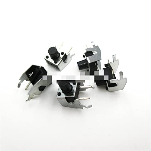 Botones de interruptor táctil micro de 6x6x7mm con 4 pines para placas, pack de 50 2
