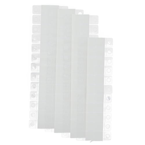 MUSISALY Sticker Hooks 100pcs Round Hole Adhesive Tabs Retail Store Display Hooks Self-Adhesive Hanging Tabs