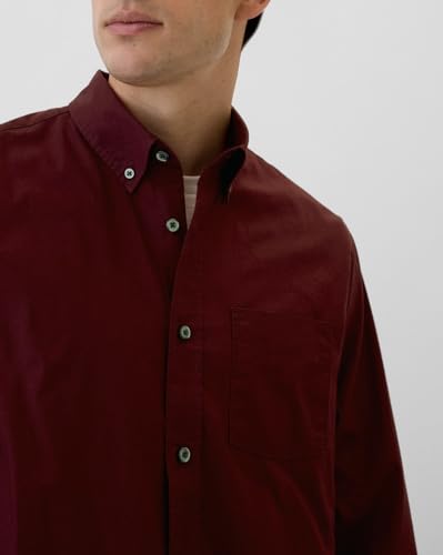 Image of Gap Men Regular Fit Checkered Full Sleeves Collared Shirt