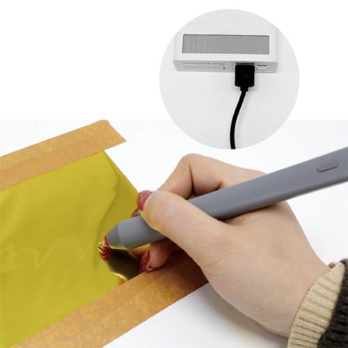 Stylo chauffant USB scrapbooking et kit de gaufrage thermique manuel