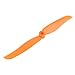 X-DREE Adaptateur d'hélice à ailettes modèle' EP-6035 RC modèle CW CCW 6 '' Anneaux adaptateur orange /(EP-6035 RC Modelo Vane Avión Propeller CW CCW 6' 'Naranja w Anillos adaptadores