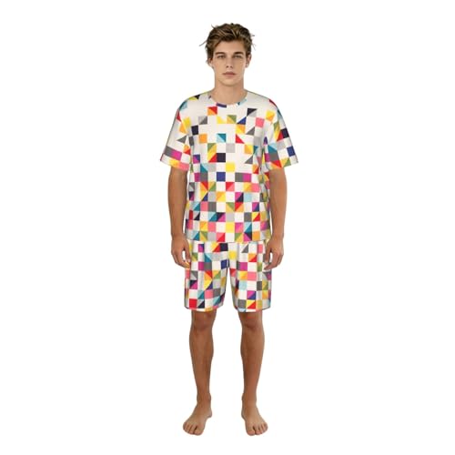 Pyjama homme respirant 2 pièces contre la chaleur de l'été