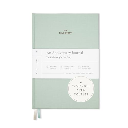 Anniversary Journal for Couples Our Love Story Keepsake Book Engagement & Anniversary Couples Gift for Men & Women Wedding Memory Scrapbook Great Gift Idea for Her