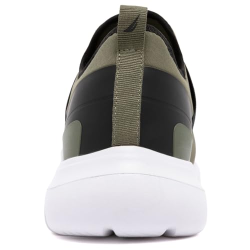 Image of Nautica Men's Slip-On Sneakers - Casual Fashion Shoes for Walking, in Medium & Wide Widths