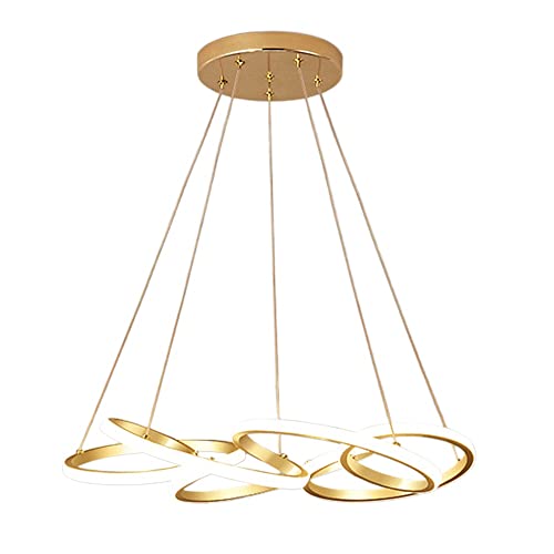 Lampes suspendues en fer doré avec éclairage décoratif d'îlot 65W - 2