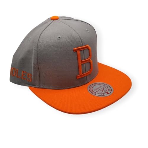 Mitchell & Ness Baltimore Orioles Gorra Snapback Gris miniatura 6
