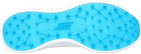 Skechers Men's Max Fairway 4 Lightweight Spikeless Golf Shoe Sneaker, White/Navy, 10.5 Wide | Image 1