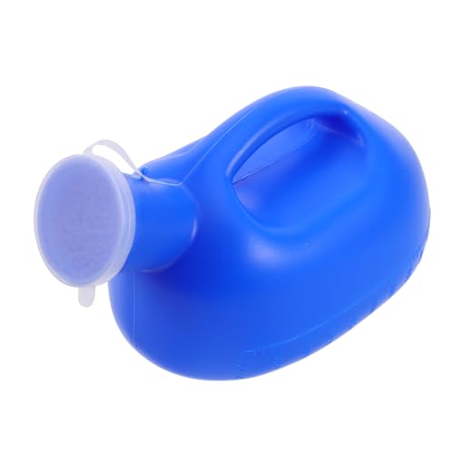 COLLBATH Men's Urinal Portable Potty Thickened Plastic Urine Bottle Reusable Handheld for Daily Use and Travel