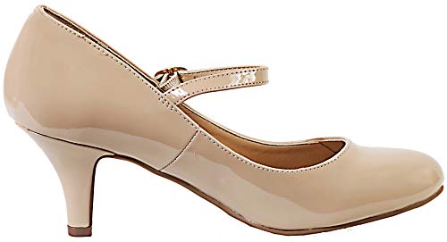 City Classified Comfort Women's Kirk Mary Jane High Heel2