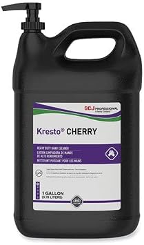 Deb Kresto Cherry Heavy Duty Hand Cleaner KCH1G 4/1 Gallon Containers W/Pumps