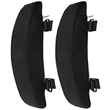 Coussin d'accoudoir ergonomique : il peut soulager les douleurs aux bras et aux coudes lors de longues heures de travail ou de navigation sur internet, coussins d'accoudoir souples