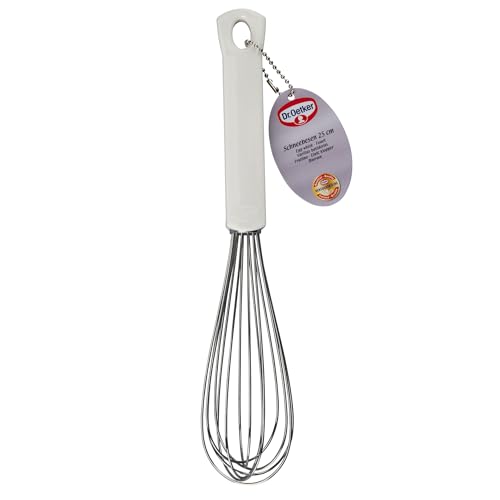 Dr.Oetker Classical Range of Kitchen Tools Frusta in Acciaio Inox, Inossidabile, Bianco, Argento, NC - immagine 3