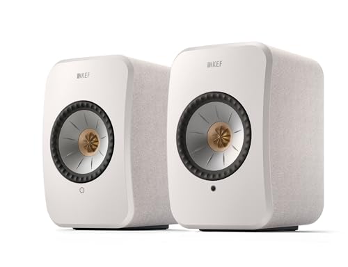 Image of KEF LSX II Wireless HiFi Speaker System (Cotton White)