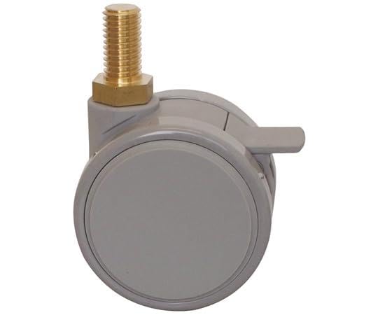 東海キャスター 非磁性 双輪キャスター &phi;60 自在ストッパー付 ネジ式 TMB60N10SL-22