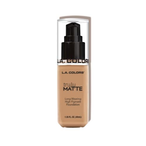 Image of L.A. COLORS Truly Matte Foundation, Soft Beige CLM354