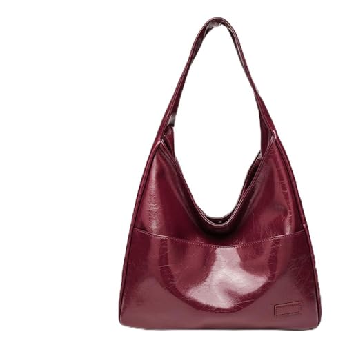 Ooomay Bag, The Maya Bag, Ooomay Maya Tote Shoulder Bags for Women, Solid color Leather Casual Trendy Soft Bags Room