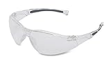 Honeywell 1015370 A800 Sporty Safety Eyewear Frame with Clear Anti-Scratch Lens - Translucent
