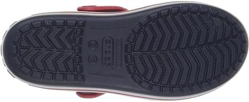 Crocs Kids' Crocband Sandal, Navy/Red, 11 M US Little Kid | Image 3